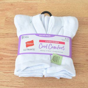 NWT Hanes Women's Crew Socks